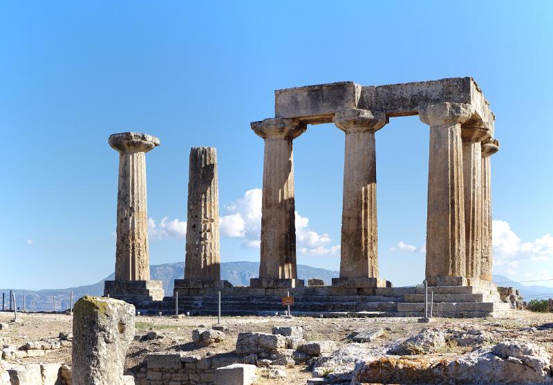 Temple of Apollo at Ancient Corinth